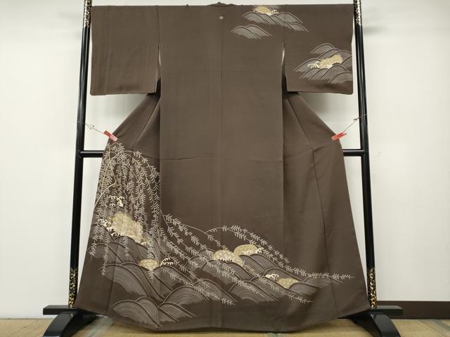 平和屋着物●訪問着　昔話　正絹　逸品　CABD7571ut 平和屋着物○訪問着 昔話 正絹 逸品 CABD7571utの通販 by 平和屋｜ラクマ