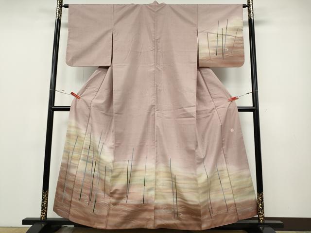 平和屋着物○石川県指定無形文化財 牛首紬 白山工房 手織り 訪問