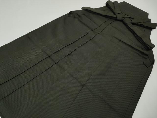 平和屋着物●男性 馬乗り袴 縞 正絹 逸品 CABE7031ut