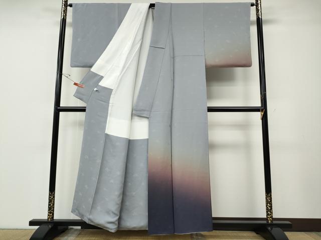 平和屋着物●きもの志麻 岩下志麻ブランド 訪問着 霞文 暈し染め 正絹 逸品 CABE7063ut