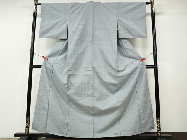 平和屋着物●上質な紬 間道 正絹 逸品 CABE7068ut