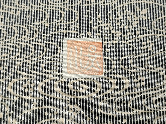 平和屋着物●伝統工芸士 水谷滉 訪問着 流水草花 正絹 逸品 CABE7077ut