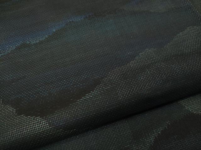 平和屋着物●本場大島紬 9マルキ 霞文 正絹 逸品 CABE7084ut