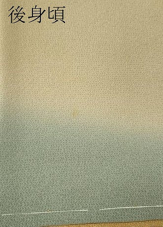 平和屋着物●訪問着 友禅 作家物 枝花文 暈し染め 正絹 逸品 未使用 CABE7157ut