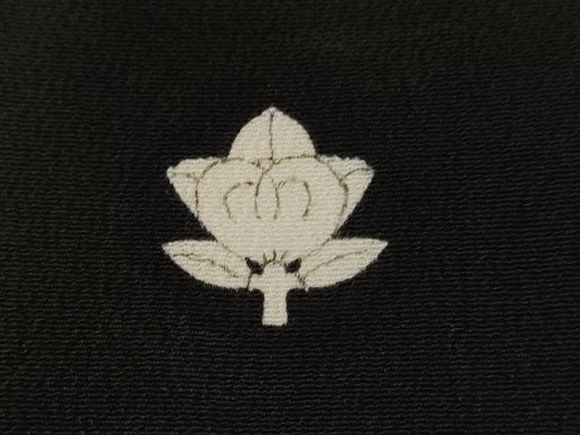 平和屋着物■豪華黒留袖 駒刺繍 草木文 シルエット 暈し染め 金彩 正絹 逸品 CABE7632ev