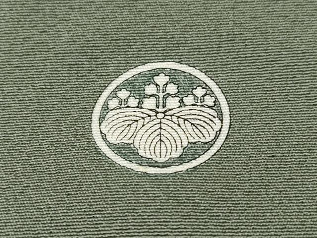 平和屋着物■上質な色無地 青白橡色 正絹 逸品 CABE7656ev