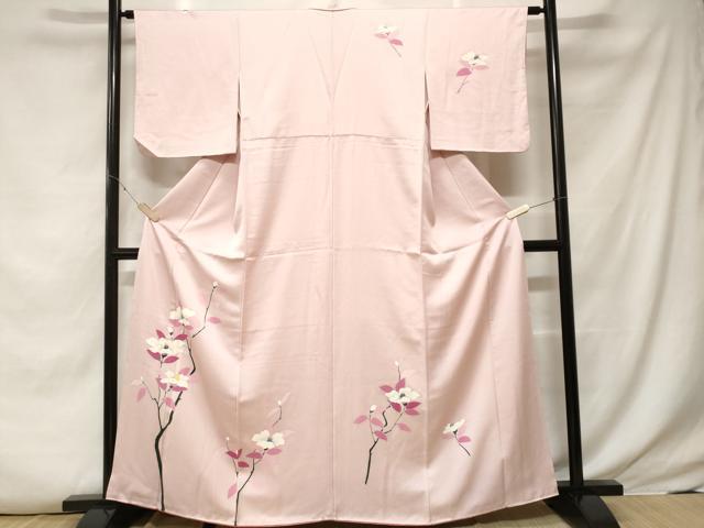 平和屋着物■訪問着 枝花文 金彩 正絹 逸品 CABE7899ev