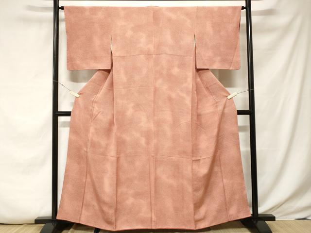 平和屋着物■江戸小紋 大小霰 暈し染め 正絹 逸品 CABE7909ev