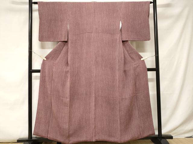 平和屋着物■上質な小紋 縞 正絹 逸品 CABE7920ev