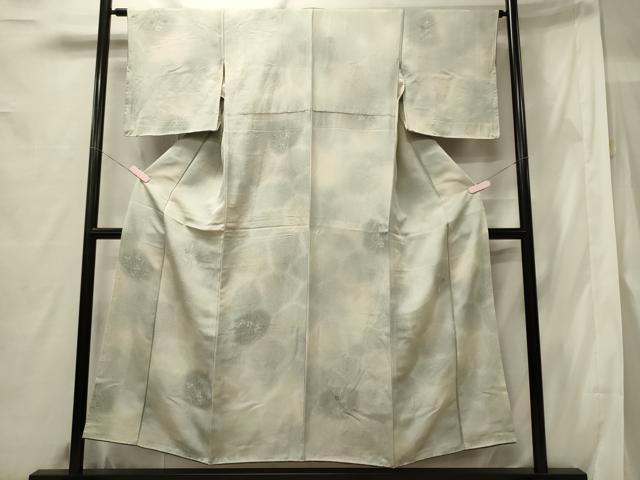 平和屋着物■上質な小紋 草花文 暈し染め 正絹 逸品 CABE8400oy