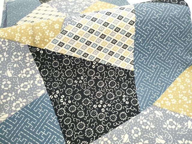 平和屋着物●本場大島紬 両面 全通柄袋帯 切嵌吉祥花文 正絹 逸品 CABE8709hy