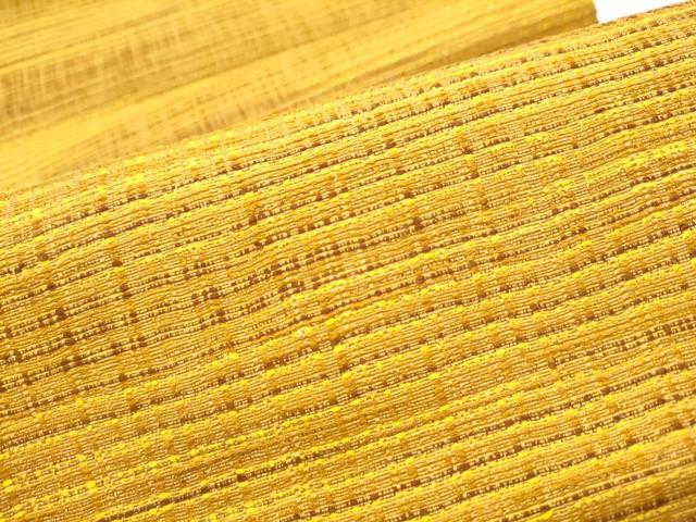 平和屋着物●八寸名古屋帯 紬地 霞文 正絹 逸品 CABE8772hy