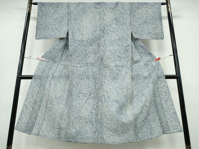 平和屋着物∴夏物 男性 浴衣 有松鳴海絞り 三浦絞り 綿 逸品 CABE8804ng