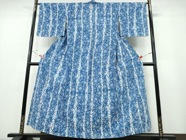 平和屋着物∴夏物 浴衣 手縫い 舞桜間道 日本製 綿 逸品 CABE9003ng