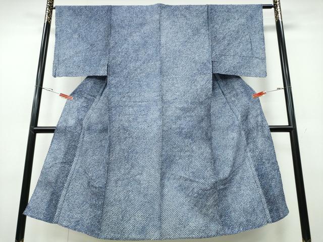 平和屋着物∴夏物 男性 浴衣 有松鳴海絞り 三浦絞り 綿 逸品 CABE9129ng