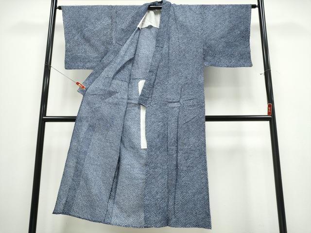 平和屋着物∴夏物 男性 浴衣 有松鳴海絞り 三浦絞り 綿 逸品 CABE9172ng