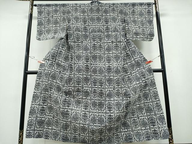 平和屋着物∴夏物 浴衣 注染 手縫い 風景文 日本製 綿 逸品 CABE9175ng