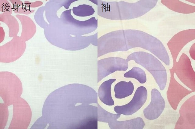 平和屋着物∴夏物 浴衣 tsumori chisato 薔薇 日本製 綿 逸品 CABE9190ng