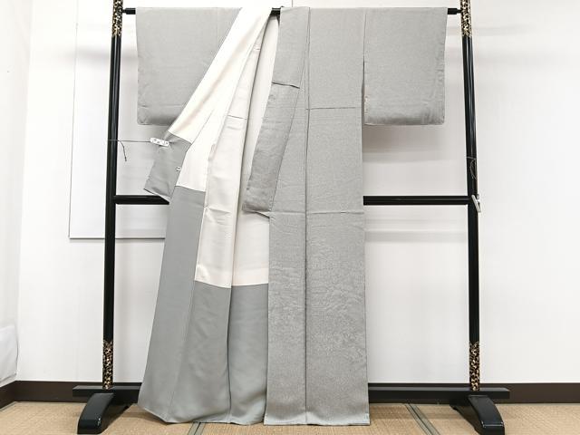 平和屋着物■色留訪問着 風景地紋 たたき染め 正絹 逸品 CABE9670xi