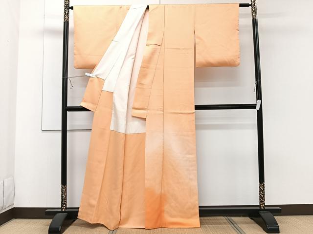 平和屋着物■色留訪問着 樹林文 暈し染め 正絹 逸品 CABE9685xi