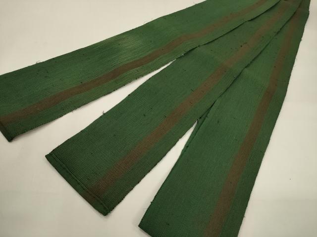 平和屋着物●男性 角帯 間道 正絹 逸品 CABF0290ak