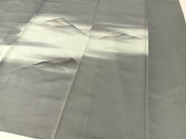 平和屋着物▼訪問着 遠山霞文 暈し染め 正絹 逸品 CABF0437vp