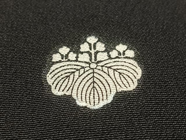 平和屋着物▼豪華黒留袖 総刺繍 双鳥花文 暈し染め 金糸 正絹 逸品 CABF0484vp