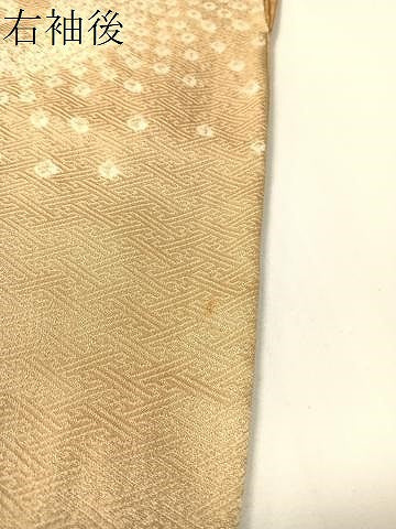 平和屋着物▼中国三大刺繍 スワトウ刺繍 総刺繍 訪問着 絞り 花丸文 銀糸 正絹 逸品 CABF0705vp