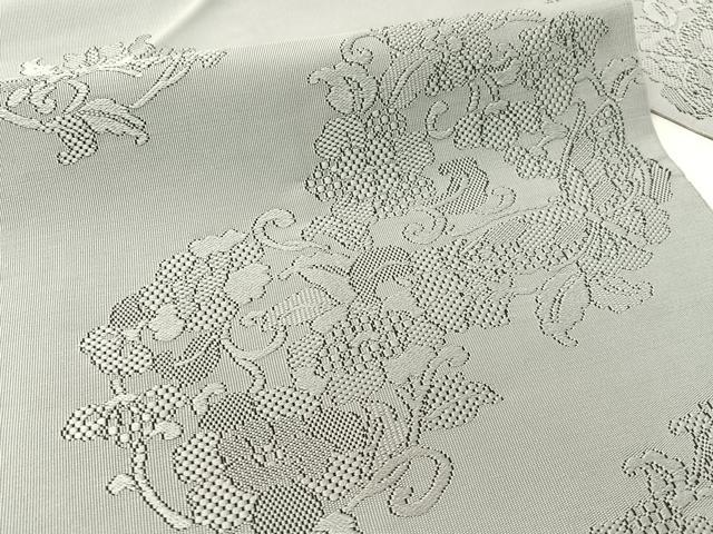 平和屋着物●八寸名古屋帯 綴れ 花蝶唐草丸文 正絹 逸品 CABF0797vp