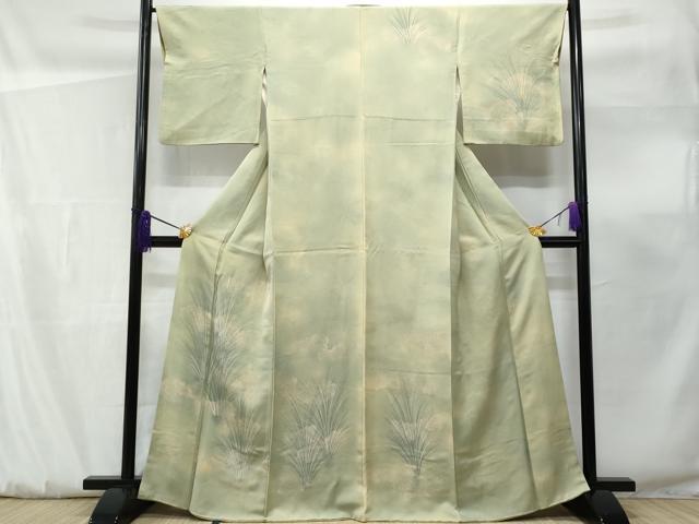 平和屋着物■訪問着 雲取り草木文 暈し染め 正絹 逸品 CABF0870fb