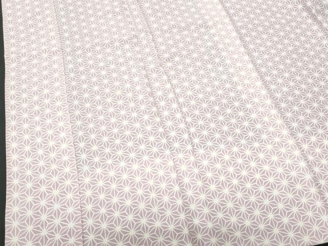 平和屋着物■長襦袢 無双仕立て 麻の葉文様 正絹 逸品 CABF0900fb