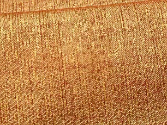 平和屋着物■上質な紬 花織 霞文 正絹 逸品 CABF0901fb