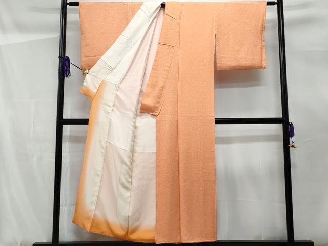 平和屋着物■上質な小紋 霞文 暈し染め 正絹 逸品 CABF0948fb