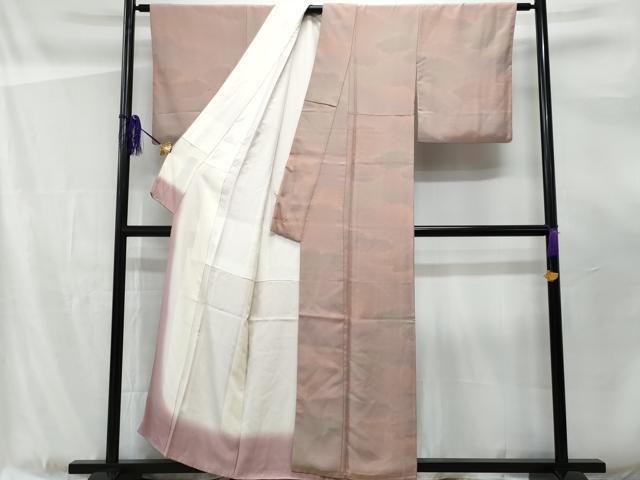 平和屋着物■上質な小紋 作家物 雲取り文 暈し染め 正絹 逸品 CABF0951fb