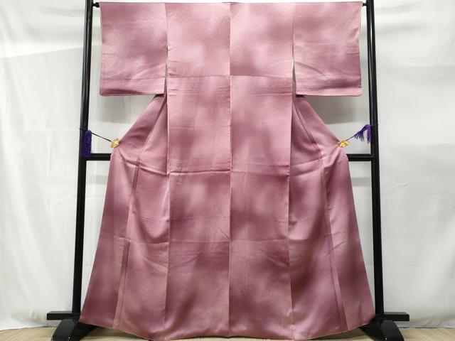 平和屋着物■上質な小紋 舞花文 暈し染め 正絹 逸品 CABF0963fb