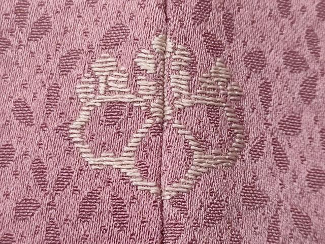 平和屋着物■上質な小紋 舞花文 暈し染め 正絹 逸品 CABF0963fb