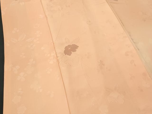 平和屋着物■上質な小紋 枝花文 暈し染め 正絹 逸品 CABF1106fb