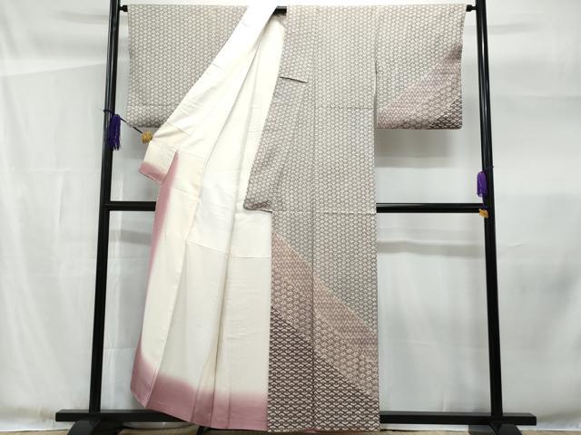 平和屋着物■訪問着 切嵌花文 正絹 逸品 CABF1167fb