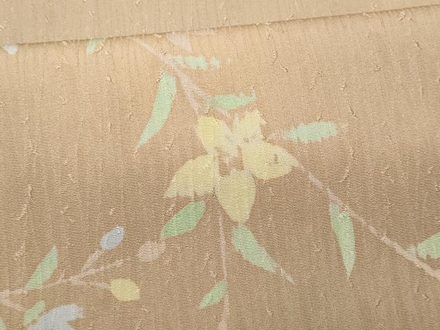 平和屋着物■訪問着 枝花文 暈し染め 正絹 逸品 CABF1189fb