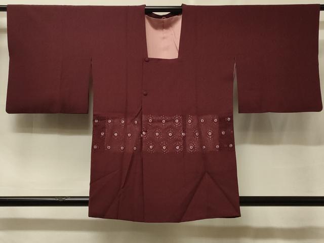 平和屋着物＃道行コート　レース　舞花文　正絹　逸品　CABF1212in 平和屋着物＃道行コート レース 舞花文 正絹 逸品 CABF1212in