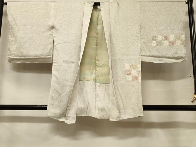 平和屋着物#羽織 絞り 横段市松文 正絹 逸品 未使用 CABF1226in