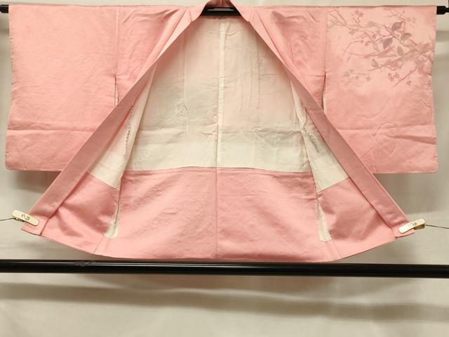 平和屋着物#羽織 寿光織 枝葉文 正絹 逸品 未使用 CABF1265in