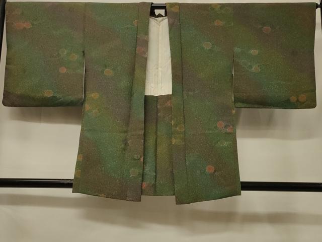 平和屋着物#羽織 地紋起こし 道長舞花文 正絹 逸品 CABF1325in