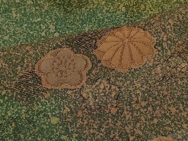 平和屋着物#羽織 地紋起こし 道長舞花文 正絹 逸品 CABF1325in