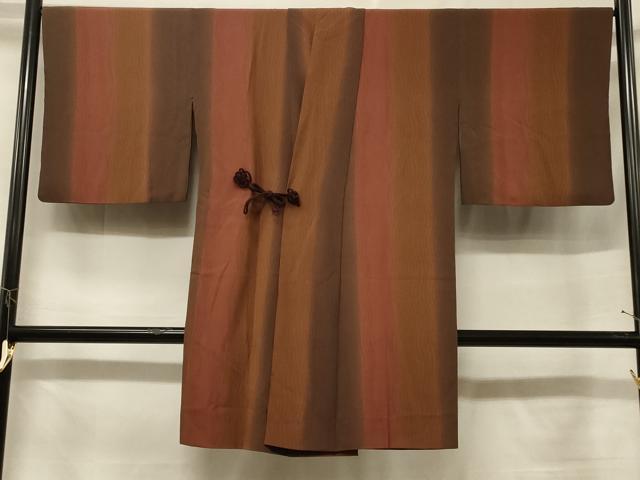 平和屋着物#道中着 変わり間道 暈し染め ロング丈 正絹 逸品 CABF1331in