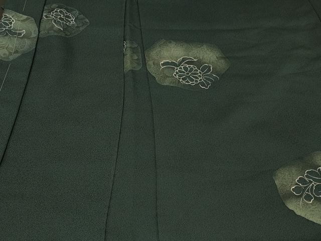 平和屋着物#羽織 地紋起こし 草花文 暈し染め 正絹 逸品 未使用 CABF1339in