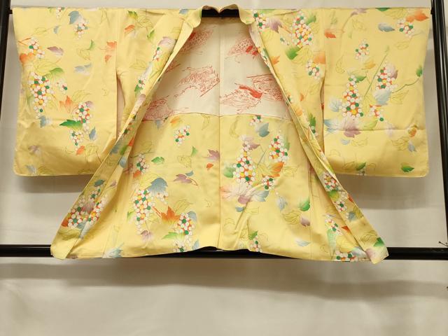 平和屋着物#羽織 葡萄蔦の葉文 正絹 逸品 未使用 CABF1368in