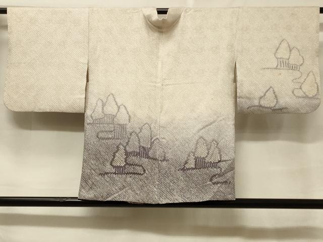 平和屋着物#羽織 総絞り 樹林文 暈し染め 正絹 逸品 CABF1370in