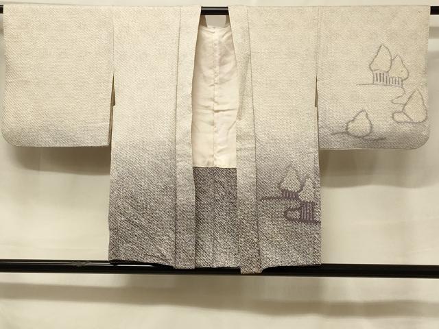 平和屋着物#羽織 総絞り 樹林文 暈し染め 正絹 逸品 CABF1370in