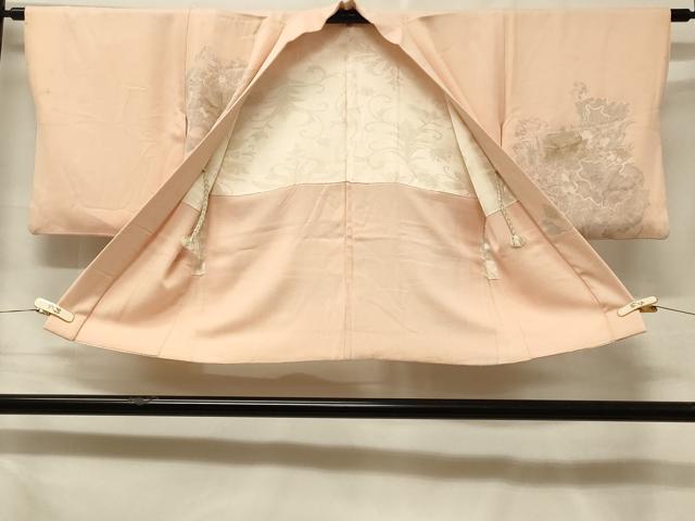 平和屋着物#羽織 寿光織 草花文 金銀糸 正絹 逸品 CABF1379in